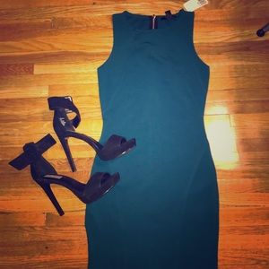 Teal NWT Forever 21 Bodycon Dress